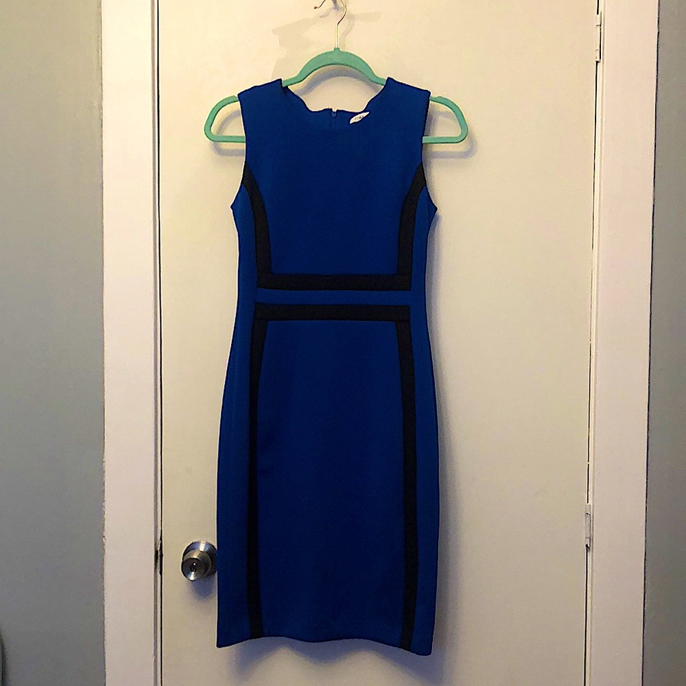 Calvin Klein blue dress